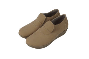 [BONUS MASKER] Specta Sepatu Slip On Wanita Terbaru BP 0240 Cream Sentra Grosir Bandung