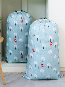 Fubing Luggage Packing Bag Abrasion Resistant Oxford Cloth Moving Ladys Bags Household Clothes Quilt Storage Drawstring Pocket