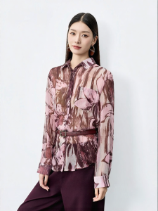 INLIFE | Vintage Print Fashion Casual Comfortable Womens Shirt