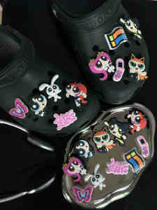 Móc Giày DIY CROCS Tháo Rời Hình Nữ Cảnh Sát Bay Phụ Kiện Giày Hạt Nhựa Hình Ngôi Sao Phụ Kiện Giày Phù Hợp Cho Mọi Mùa