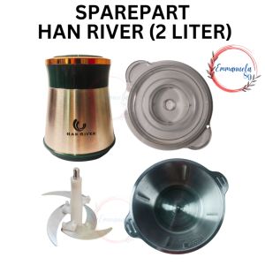 Han River Sparepart Pisau Cup Cover Mesin Chopper 2 Liter