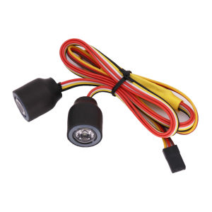 NEEBRC 12 Modes RC LED Car Lights Lamp Headlight for 1/10 Car Crawler Upgrade Parts Axial SCX10 TRX4 D90 RGT WPL Jeep Wrangler
