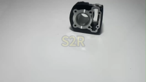 Motorcycle cylinder block cylinder assembly suitable for Yamaha YTX-125 STD/52.4MM