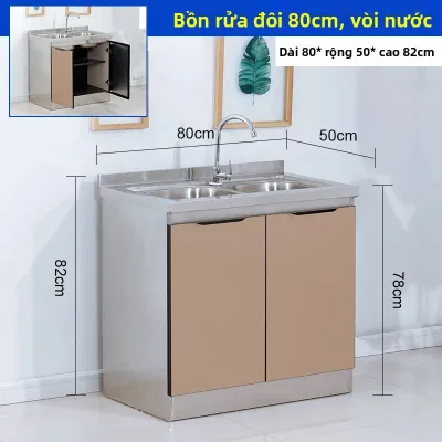 QIUZHISE | Tủ Bếp Inox 304/201