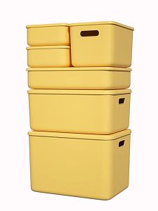 กล่องเก็บของพร้อมฝา กล่องพลาสติก กล่องเก็บของอเนกประสงค์ ที่ใส่ของ กล่องเก็บของ กล่องใส่ของ ที่เก็บของ G2060