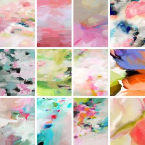 BILIBILI | 2000Pieces Jigsaw Puzzle Modern Abstract Minimalist Irregular Pattern For Adults Home Bar Room Wall Decor Gift