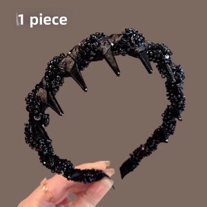 Durable Wearable Fluffy High Top Crown Headband