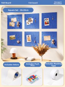 O Margo | Wall Decoration Display Board Self-Adhesive Easy Installation No Damage Stylish