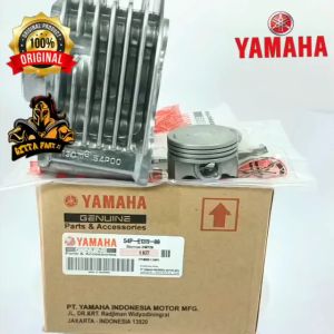 CYLINDER BLOK SEHER PISTON RING KOMPLIT YAMAHA 54P KUALITAS ASLI ORIGINAL YAMAHA YGP  PRESISI TINGGAL PASANG BAHAN BERKUALITAS DAN DIJAMIN AWET MIO J MIO GT MIO SOUL GT 115 FINO FI 115 X RIDE 115 XRIDE