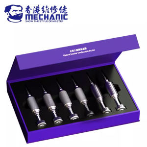 Mechanic IShell MAX 6in1 High Hardness Precision Screwdriver Plum blossom cross for IPhone bottom Internal disassembly tools