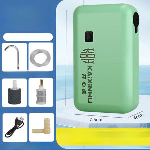 Intelligent Electric Oxygenator Outdoor Fishing Water Sucker Oxygen Pump lighting USB Rechargeable Portable Fishing Gear Set