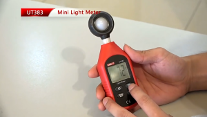 UNI-T UT383 UT383BT Mini Light Meter Digital Professional Luxometer 199900Lux 18500FC Illuminometer Photometer Light Lux Meter