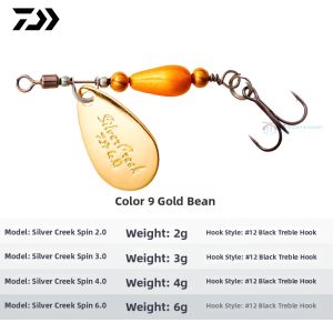 Daiwa | CREEK Spinning Metal Spoon Weir Fishing Lure