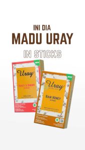 Uray Raw Honey in Sticks 120gr - Madu