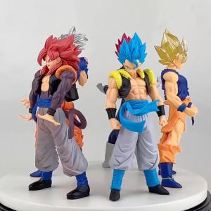 Bandai | Hot Anime Dragon Ball Z Super Saiyan Son Goku Vegeta Anime Action Figure Model Gifts Collectible Figurines for Kids 18cm