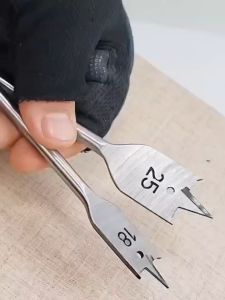 6pcs mata bor kayu Datar set kayu hole mata 10mm 12mm 16mm 18mm 20mm 25mm