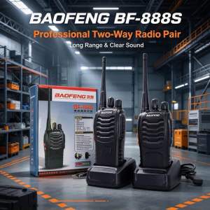 BAOFENG BF-888S Professional Two-Way Radio Pair Long Range & Clear Sound