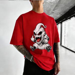 2026 Summer Hot Sale Dragon Ball Anime Pattern Family Parent-child T-shirts High Quality Short Sleeved Harajuku Streetwear Tops