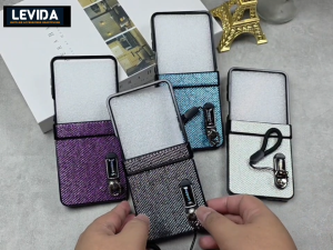 Case Gliter Lanyard tali Hp Case Samsung Z Flip 7 Z Flip 6 Z Flip 5 Z Flip 4 Z Flip 3