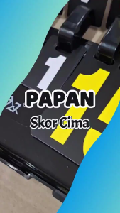 Papan Skor /Papan Skor 4 Digit /Score Board 38cm Untuk Futsal Volly Badminton Sepak Bola Basket Bulu Tangkis Untuk Permainan / Kompetisi Sekolah