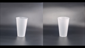 แก้วขุ่น PP แก้วน้ำ ใส่ได้ทั้งน้ำร้อนและน้ำเย็น