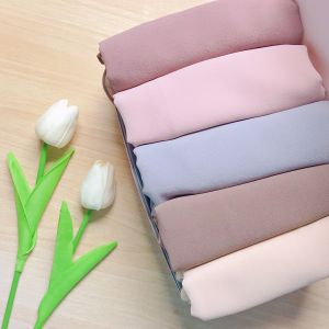 Hijab with box set Chiffon hijab long (high quality )