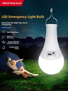 NIOYE | Emergency Portable Lighting Bulb Long-lasting Outdoor