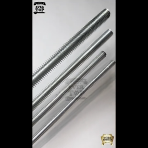 PER 10PCS HEVY DUTY Full Threaded Rod 3/8 1/2 1/4 5/16 Galvanized 1 Meter Per Order Rod