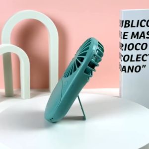 KP025 Kipas Cermin LED 3 In 1 Mini Fan Karakter Portabel Cermin Angin