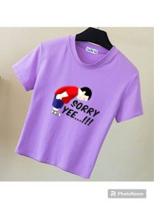 Kaos oblong anak-anak sorry yee gemoy buat usia 2-10 tahun