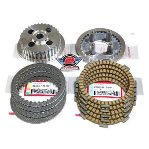 RUMAH KOPLING KAKI4 SET+KAMPAS KOPLING+PLAT GESEK CB150R OLD CBR150R OLD CS1 SONIC125 OLD