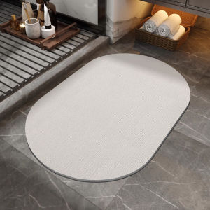 VIKAMA Anti-Skid Durable Easy To Clean Diatom Mud Bathroom Door Mat Bath Blanket High Quality Super Absorbent Bathroom Door Mat