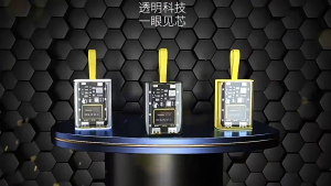 Comes with cable power bank 50000mAh large capacity transparent mecha punk mini mobile power bank