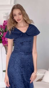 Jebeya Bella Lace Dress (สีน้ำเงิน)