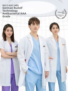 ZIXUN | Summer Lightweight Short/Long Sleeve Medical Uniforms for Men and Women