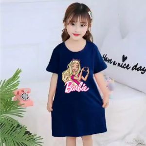 Dress BARBIE GIRL Viral Untuk Anak Perempuan Usia 1-10 Thn