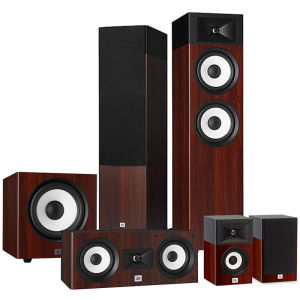 JBL | JBL STAGE190 Home Cinema Stereo Floor-standing Sound System Set With Cables And Installation Service Wood Material Made In China
