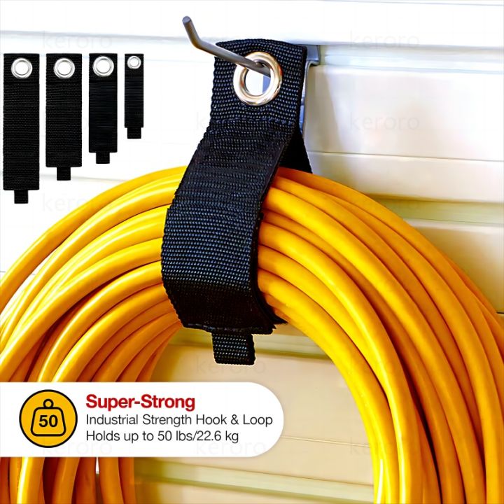 Extension Cord Holder for Garage Organization Cord Storage Work Van Cord Hooks Extension Cord
