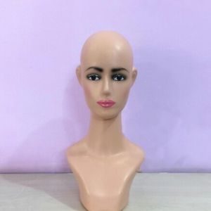 patung manekin pala botak dewasa dan anak