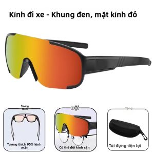 Kính Chống UV Chống Loá Chống Gió Tương Thích Với Kính Cận
