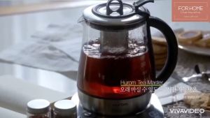 Ấm Pha Trà Chưng Yến Hurom Tea Master TM-P02FSS Bình Đa Năng Chưng Yến Hầm Cháo Ấm Đun Nước Siêu Tốc Nhập Hàn Bảo Hành Động Cơ 10 Năm