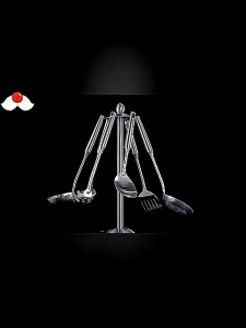 3pcs Stainless Steel Kitchen Utensils Set Thickened Cooking Shovel Frying Spoon Soup Colander