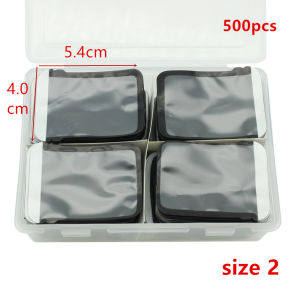 500Pcs/Box Dental Protective Sleeve Size 2 Disposable Barrier Envelopes Cover Bags for X-Ray Dental Film Dental Consumables
