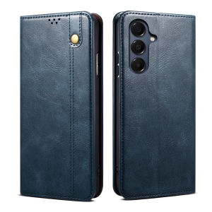 Oil Wax Retro Flip Leather Case for Samsung Galaxy A06 A05 A14 A15 A16 A24 A25 A26 A34 A35 A36 A54 A55 A56 Magnetic Wallet Cover
