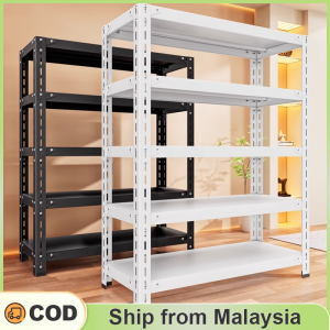 Multi-layer heavy-duty shelves | Adjustable racks | Floor-standing kitchen and balcony storage racks | Storage racks | Rak penyimpanan