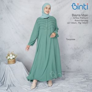 BISA COD||READY WARNA PUTIH DRESS JUMBO BAYNA LD 140 XXXXL BAHAN AIRFLOW BINTI