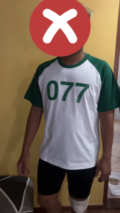 Inspired Custom Squid Game T-Shirt Short sleeve\Long sleeve - 100% Cotton