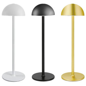 Cordless Table Lamp Touch Control 2000mAh Battery Minimalist Portable Table Lamp for Restaurant/Bedroom/Bars/Coffee Shop