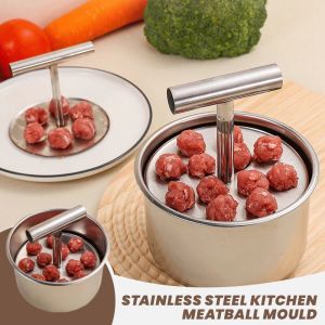 Stainless Steel Meatball Maker Meatball Mold Making Tool Fish Balls Beef Balls Mold Meat Tools Kitchen Accessories Gadgets