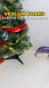 Morocco 230g Hot Melt White & Blue Board Cover – 2mm 4mm 6mm A4 Size for Document Binding & Presentations